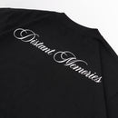 W.Essentiels Label Bleu Treshold Hirondalle Boxy Cut T-shirt Noir Black