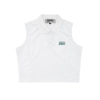 Wormhole x Casablanca Bonnet Tank Top Polo Woman White