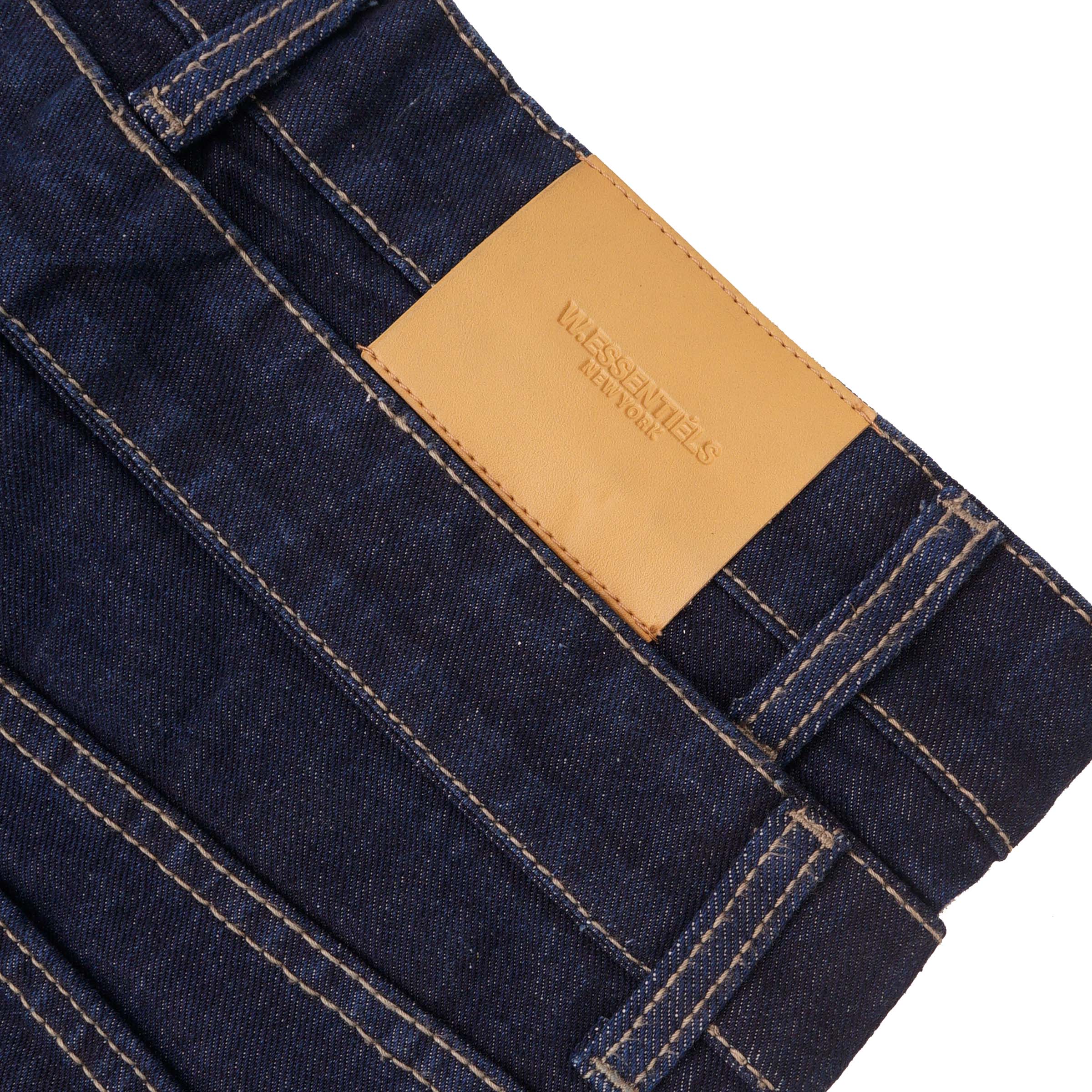 W.Essentiels Label Bleu Cascade Ref-1737 Double Waist Carpenter Denim Indigo