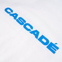 W.Essentiels Rapid Calatrava Oversize Warmup Crewneck White/Carolina