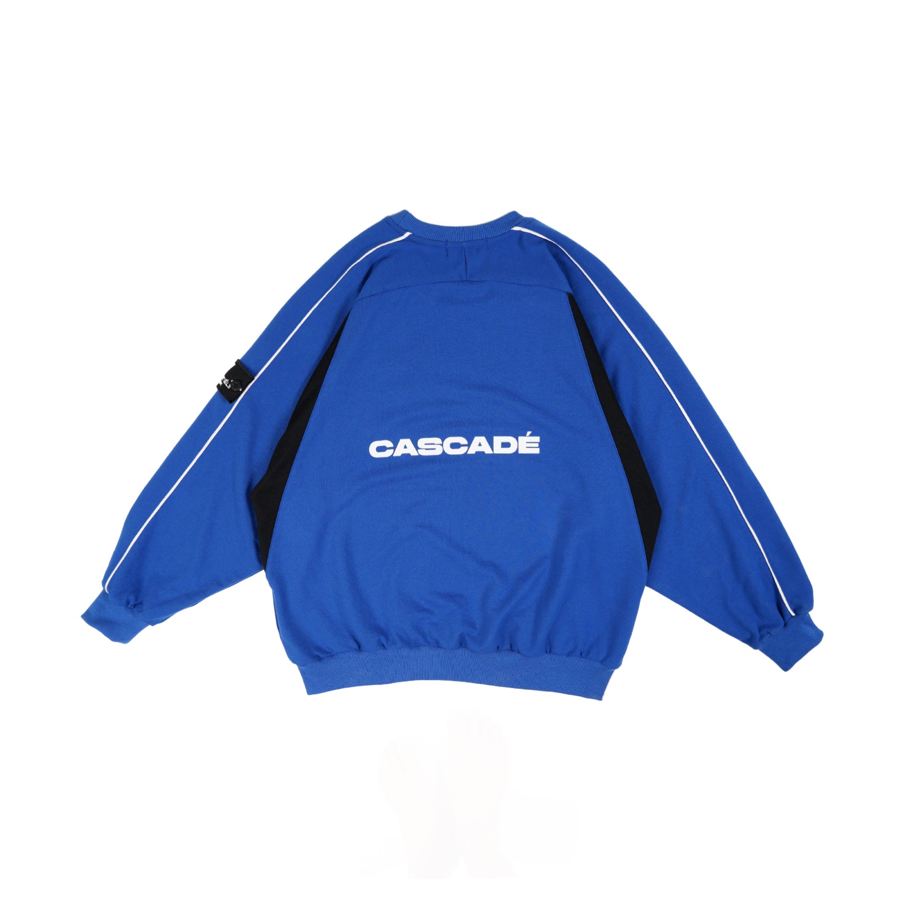 W.Essentiels Rapid Calatrava Oversize Warmup Crewneck Midnight Navy