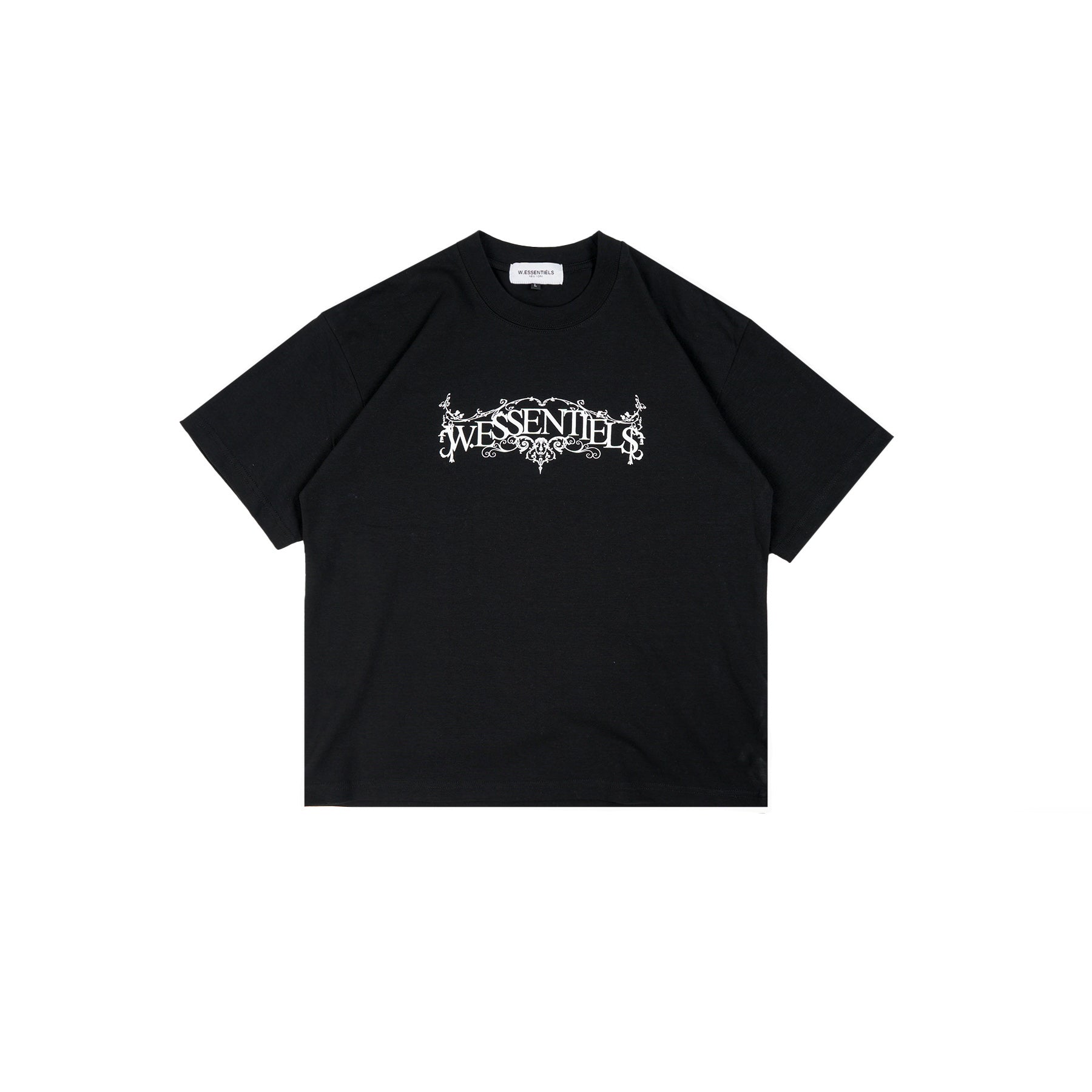 W.Essentiels Fulmar Boxy Cut Oversize T-shirt Black
