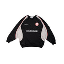 W.Essentiels Talence Oversize Crewneck Sweater Black/Asphalt